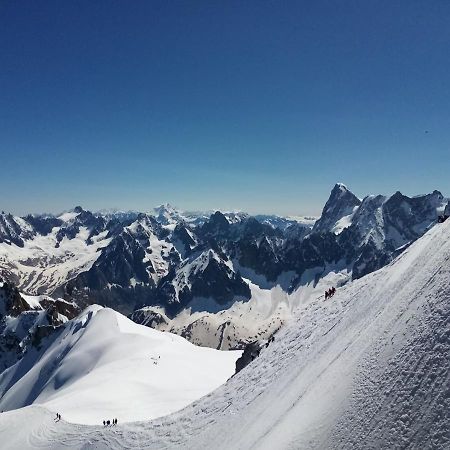 Mont Etape , F2, 42 M2, Calme, Vue Mt Blanc Daire Passy  Dış mekan fotoğraf